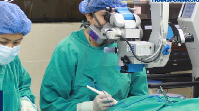5 trasplantes de córnea en 72 horas 